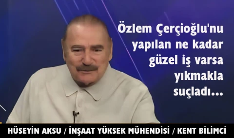Hüseyin Aksu’dan Çerçioğlu’na ağır eleştiriler