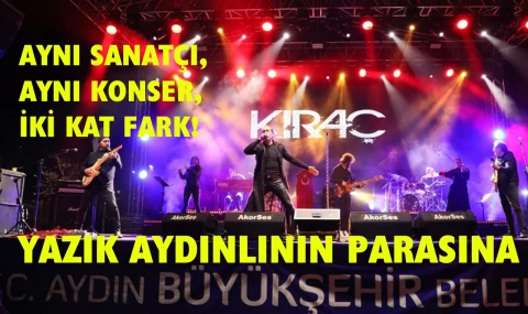 Aydın BŞB aynı sanatçıya neden daha fazla ödüyor?