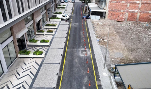 Efeler Kurtuluş Mahallesi’nde yollar yenileniyor