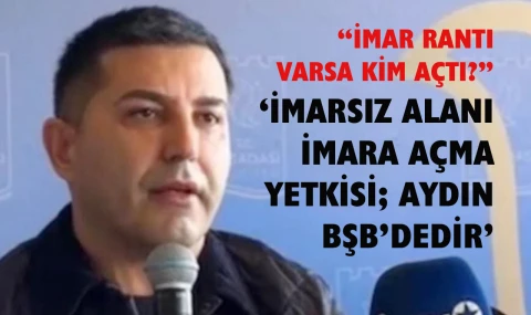 Ömer Günel’den “imar rantı” söylemlerine sert çıkış
