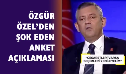 Çerçioğlu’nu çileden çıkaran anket açıklaması