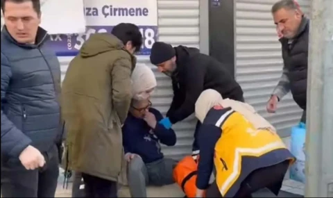 Gazeteci Durmuş Tuna’ya silahlı saldırı anı kamerada