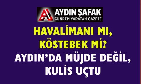 Havalimanı mı? Köstebek mi?