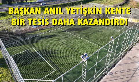 Çeştepe Halı Saha açıldı…