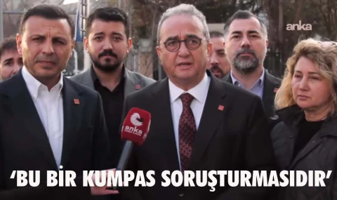CHP’li Tezcan: “Ömer Günel’in gözaltı süreci bir kumpastır.”