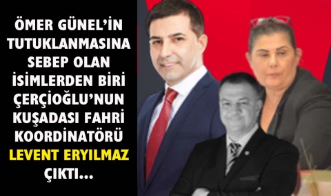 Ömer Günel’e kumpastan İYİ Partili meclis üyesi Levent Eryılmaz çıktı…