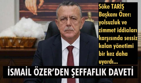 Tariş Pamuk Birliği’ndeki yolsuzluk ve zimmet iddiası gündemden düşmüyor…