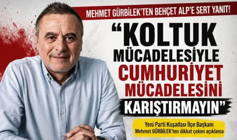 GÜrbilek'ten Behçet Alp'e cevap