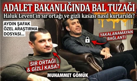 Adalet Bakanlığı’nda bal tuzağı…