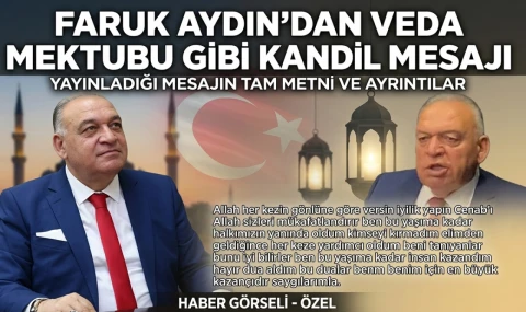 Faruk Aydın’ın “Kandil Mesajı” veda sanıldı…