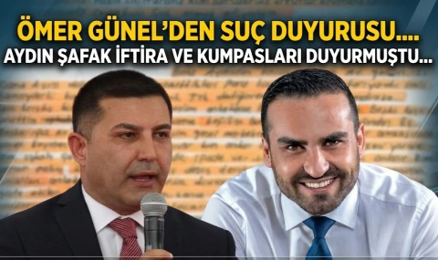 Ömer Günel’den Tekirdağ Savcılığı’na Suç Duyurusu