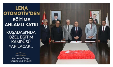 LENA Otomotiv'den eğitime değer katan anlamlı destek...