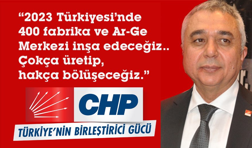 Ali Çankır: “Yoksulluğu bitireceğiz…”