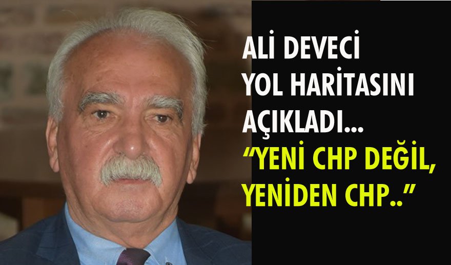 Ali Deveci: “Birlikte isek güçlüyüz..”