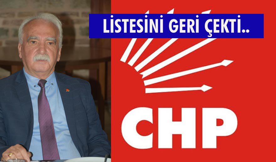 Ali Deveci listesini geri çekti..