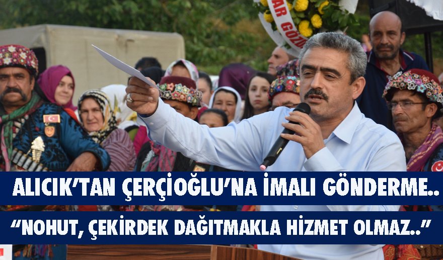 Alıcık’tan “yeni gelin” benzetmesi… 