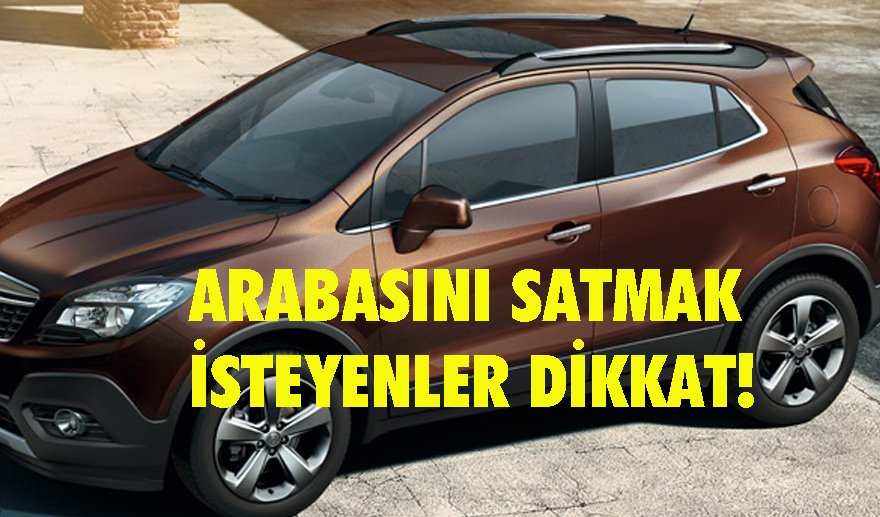 Araba dolandırıcılarının yeni yöntemi…
