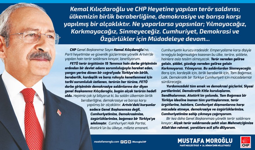 “Artvin’deki kurşunlar, bağımsız Türkiye’ye sıkılmıştır..”