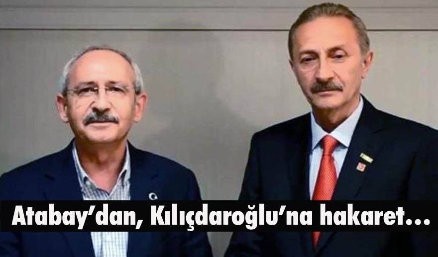 Atabay dilini tutamadı…