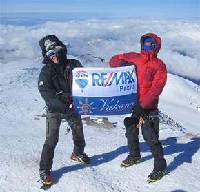 AVRUPA’NIN ZİRVESİNE TIRMANDILAR