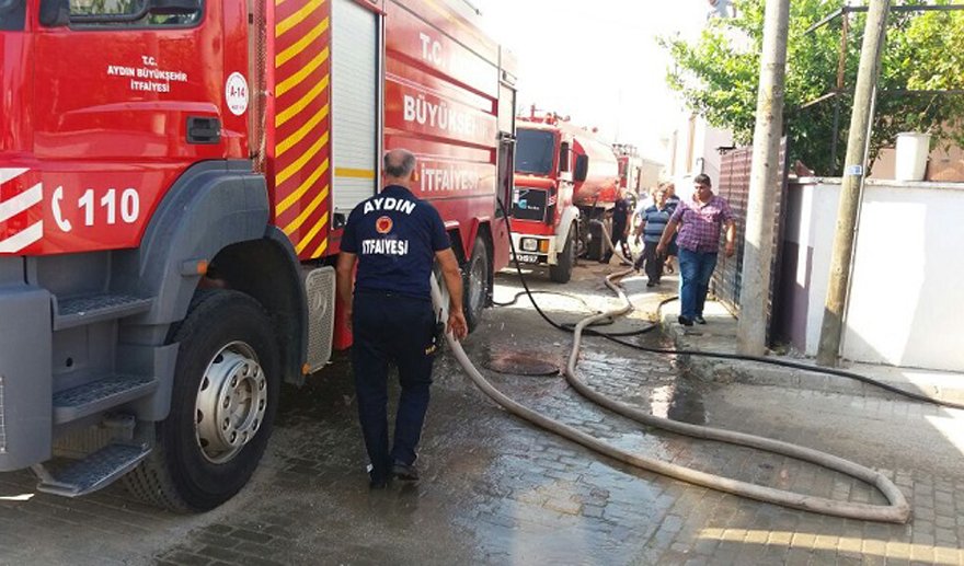 Aydın BŞB’den yangın açıklaması…