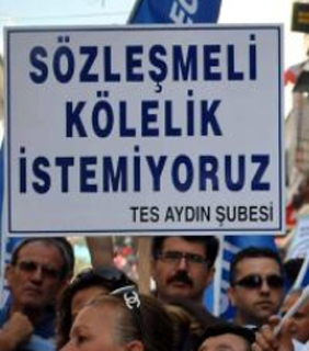 AYDIN’DA ÖĞRETMENLER İŞ BIRAKTI