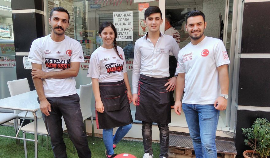 Aydın’da örnek bir pideci…