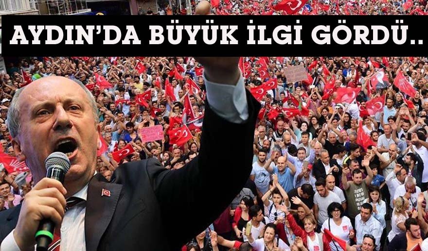 Aydın İnce’yi bağrına bastı…