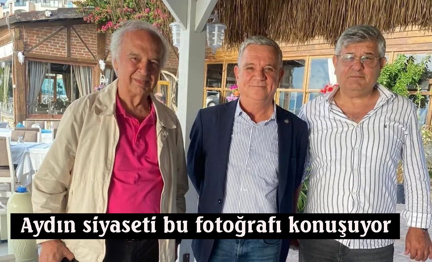 Aydın siyasetinde ses getiren fotoğraf