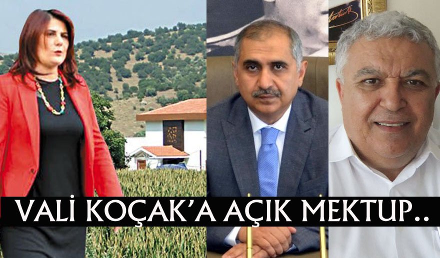Aydın Valisi’ne kaçak malikane mektubu..