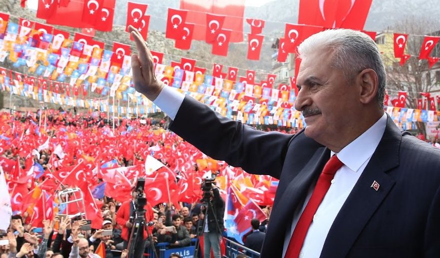 Başbakan Yıldırım Aydın’da halka seslendi..