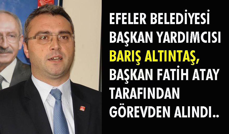 Başkan Atay hatayı affetmedi…