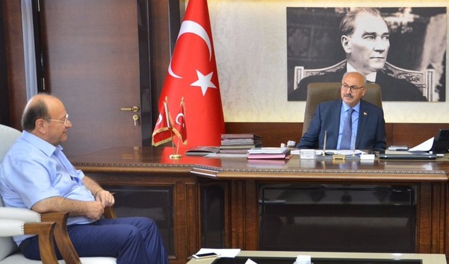 Başkan Özakcan’dan Vali Köşger’e ziyaret…