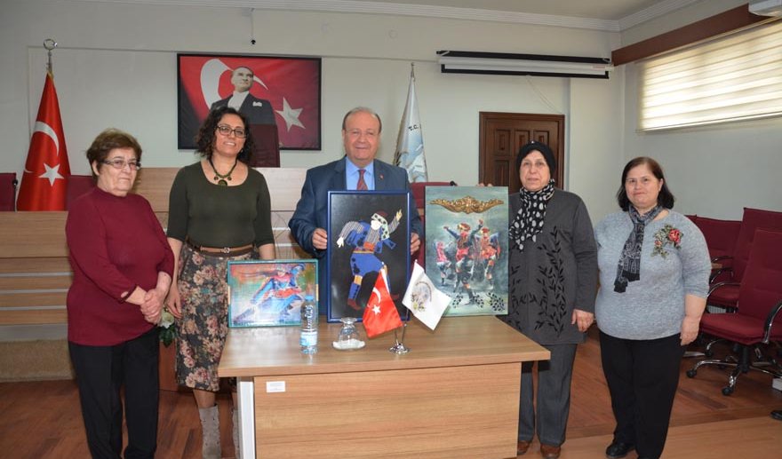 Başkan Özakcan’ı mutlu eden ziyaret…