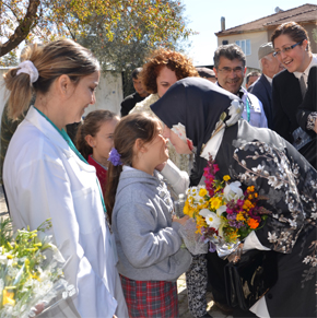 BAYAN AYYILDIZ’DAN SULTANHİSAR ZİYARETİ