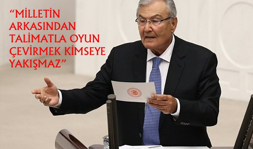 Baykal’dan tarihi konuşma…