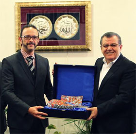 BM HEYETİ ATO’YU ZİYARET ETTİ