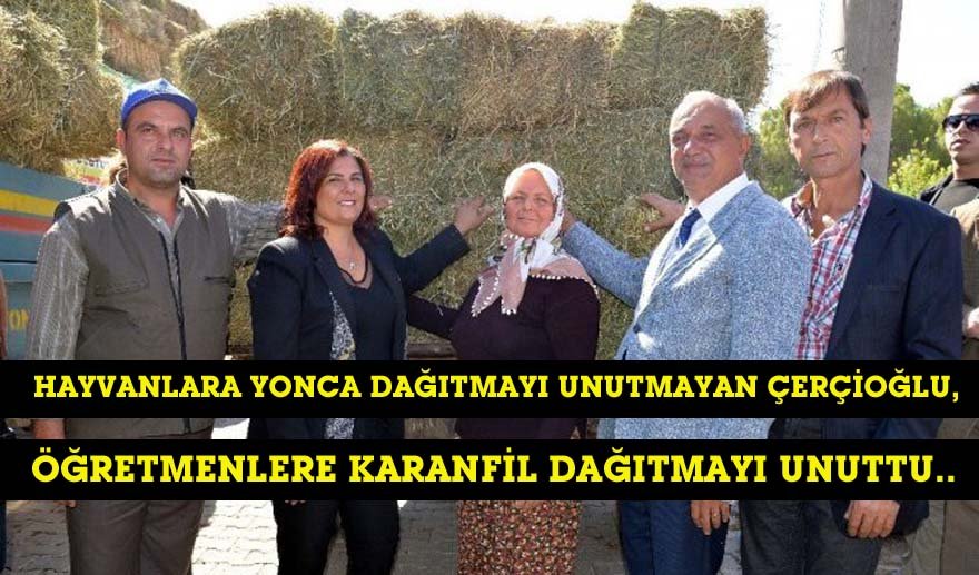 Çerçioğlu, 24 Kasım’da öğretmenleri unuttu..