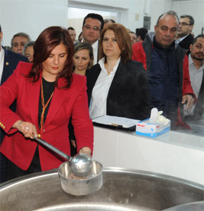 ÇERÇİOĞLU YEMEK FABRİKASI AÇTI 