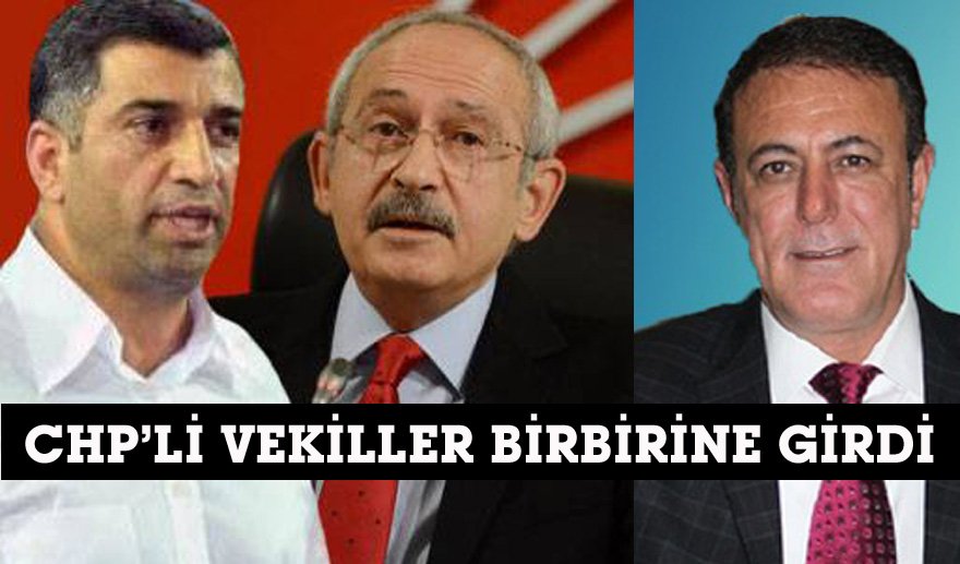 CHP’li Vekiller birbirine girdi..