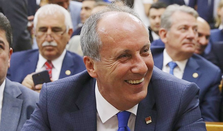 CHP’nin adayı Muharrem İnce..