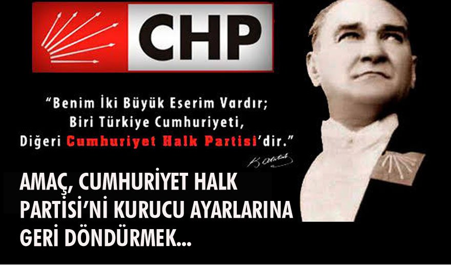 CHP yeniden dizayn ediliyor…