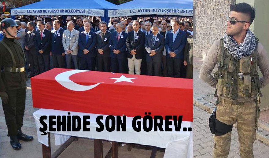 Çineli şehide son görev…