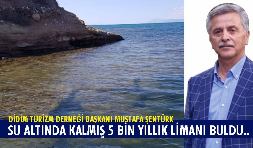 Didim'de 5 bin yıllık liman bulundu..