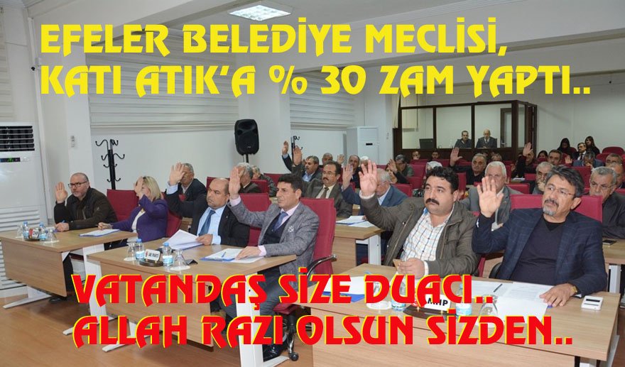 Efeler Belediyesi’nden Allah razı olsun!..