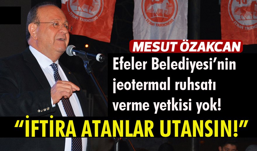 Efeler’de seçimin favorisi, Özakcan…