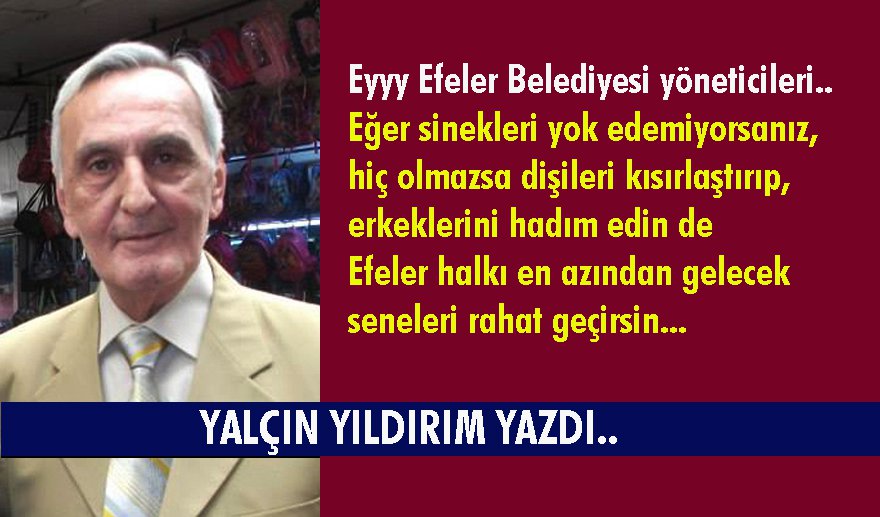 Efeler’i sinekler bastı…
