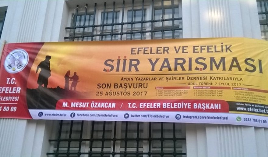 “Efeler ve Efelik” şiir yarışması…