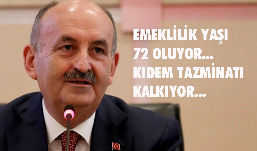 Emeklilik yaşı 72’ye çıkıyor… 