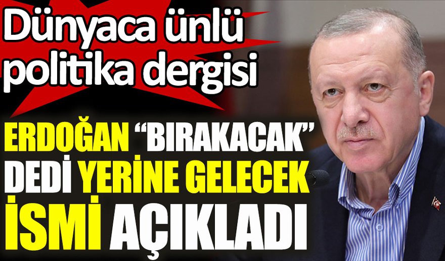“Erdoğan&#039;ın yerine gelecek en güçlü aday, Hulisi Akar..”